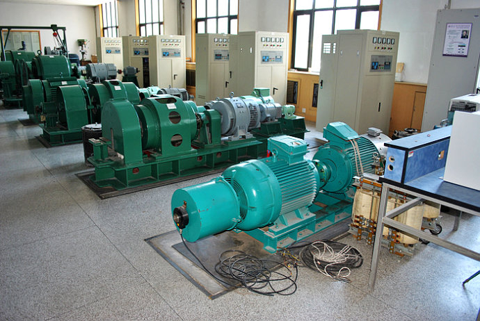 高场办事处某热电厂使用我厂的YKK高压电机提供动力